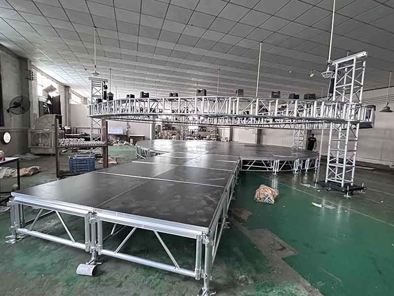 concert stage lighting truss