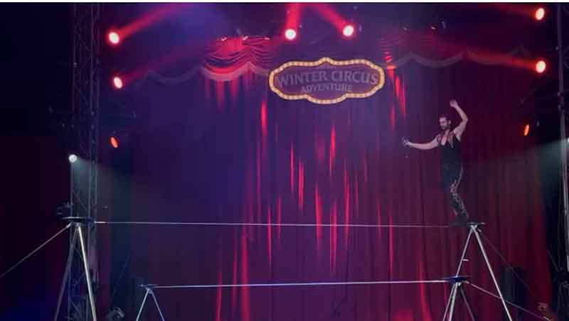 stage truss lighting roof system