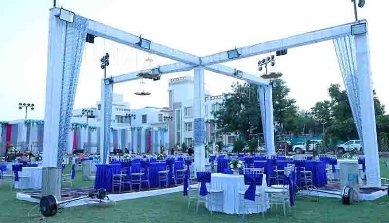 truss wedding stage