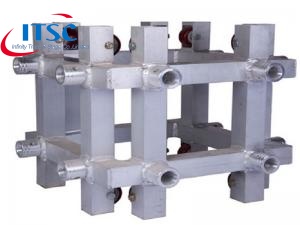 Truss sleeve block for ground support