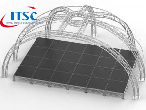 stage truss roof