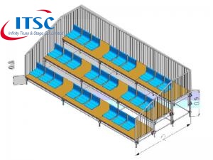 retractable seating bleachers meaning